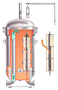Typical Clay Treater Housing Flow Diaphragm